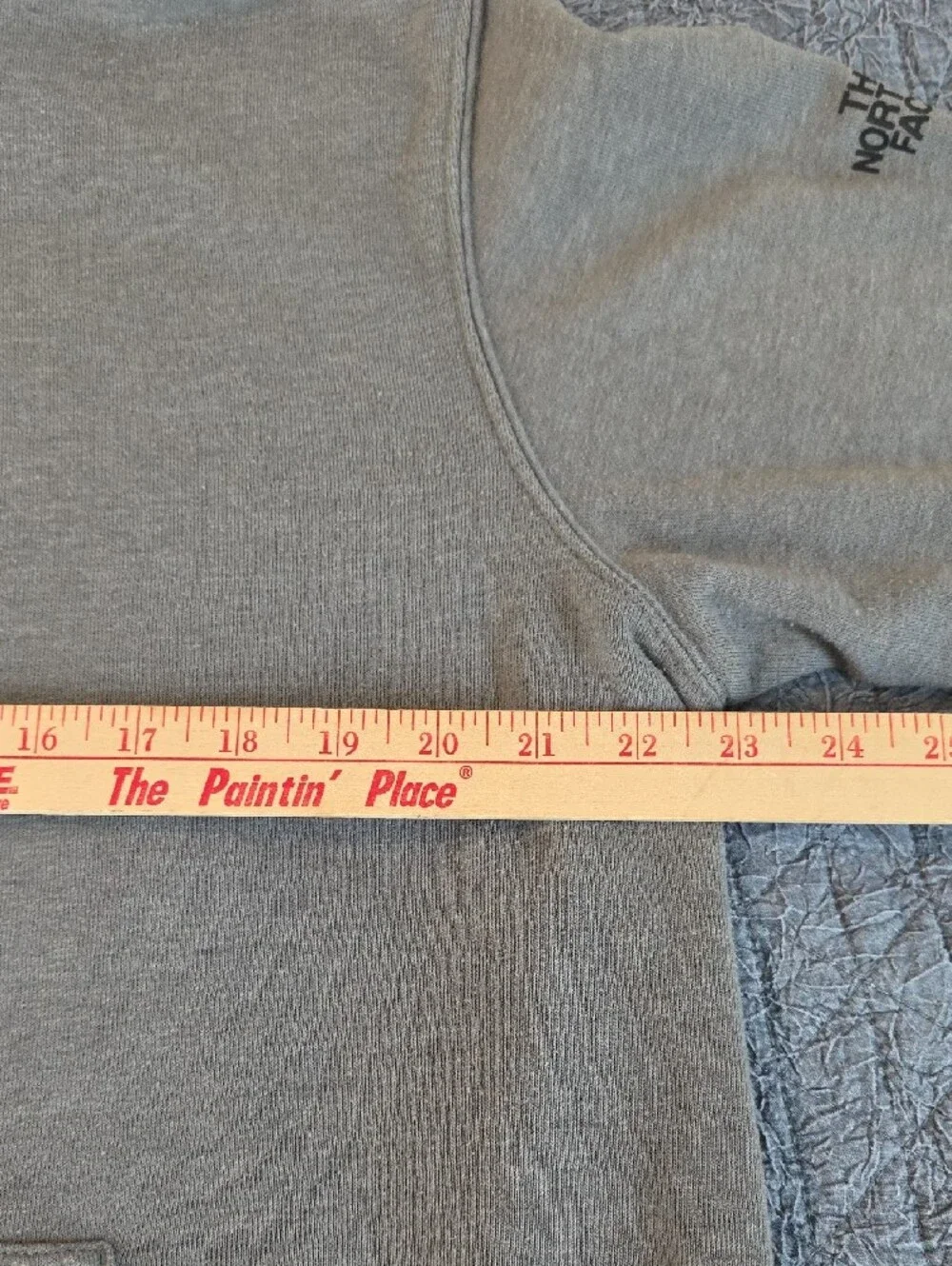 The North Face Men's Heather Gray Pullover Hoodie